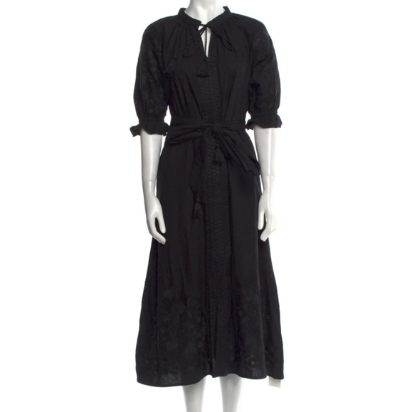 Julia Armory Black V-Nexk Dress Size XS - Picture 1 of 14